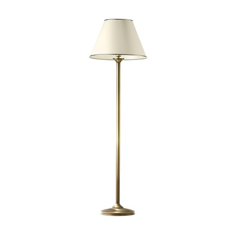 Lampa Podłogowa CLASSIC Patyna Beżowy Abażur 1xE27 155 cm