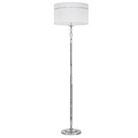 Lampa Podłogowa HILTON Srebrny Szary Abażur 3xE27 168 cm