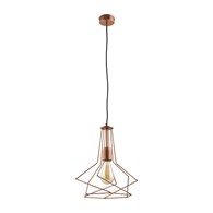 Lampa Wisząca ORO Miedziany 1xE27 31 cm