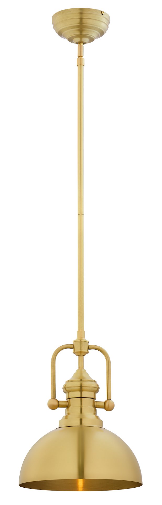 Lampa Wisząca PLATINO Złoty 1xE27 31 cm