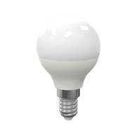 Żarówka LED barwa ciepła 7W E14 G45   560lm, barwa 3000K, kształt: kulka