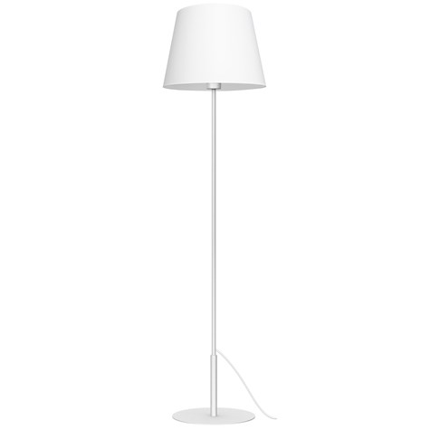 Lampa Podłogowa ARDEN Biały Abażur 1xE27 154cm