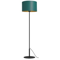 Lampa Podłogowa ARDEN Zielony Złoty Abażur 1xE27 150cm