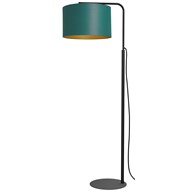 Lampa Podłogowa ARDEN Zielony Złoty Abażur 1xE27 151cm