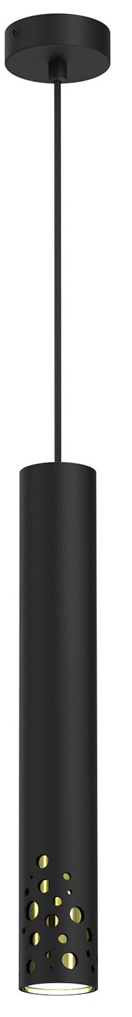 Lampa Wisząca ALTRO BUBLE Czarny Złoty 1xGU10
