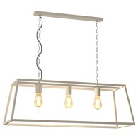 Lampa Wisząca FRAME Beżowy 3xE27