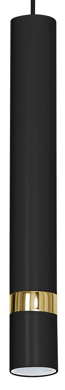 Lampa Wisząca RENO Czarny Złoty 3xGU10 Plafon