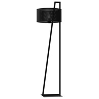 Lampa Podłogowa LOFT SHADE Czarny Klosz z Tworzywa 1xE27 150cm