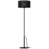 Lampa Podłogowa LOFT SHADE Czarny Klosz z Tworzywa 1xE27 150cm Prosta