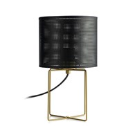 Lampka nocna stołowa 31 cm LOFT 1xE27 Wykonana z metalu stylowa i nowoczesna lampka nocna w stylu industrialnym oraz LOFT