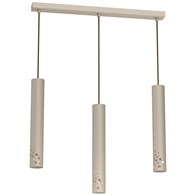 Lampa Wisząca TIBIA BUBLE Beżowy 3xGU10