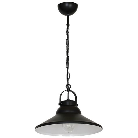 Lampa żyrandol industrialna IRON LOFT Wykonana w całości z metalu, stylowa i modna lampa sufitowa w kolorze czarnym