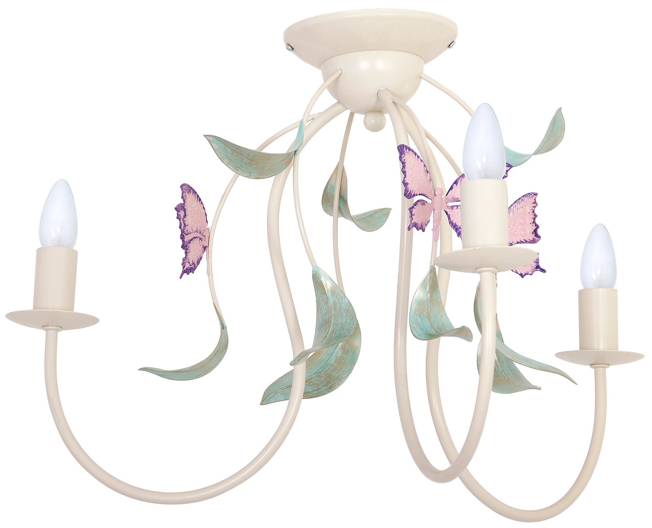 Lampa Sufitowa SUMMER Beżowy Szary 3xE14