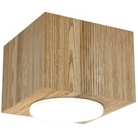 Oprawa Punktowa DOWNLIGHT WOOD Brązowy 1xGX53 Kwadratowy