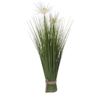 Sztuczna trawa kwitnąca 60 cm wzór 4Sztuczny snopek trawy do dekoracji wnętrz i ogrodów o wysokości 60 cm