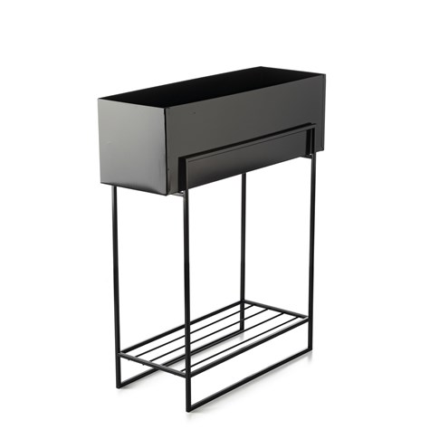 Kwietnik metalowy stojak na kwiaty 72 cm