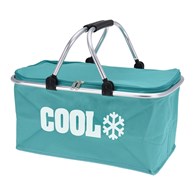 Torba termiczna Cooler bag 35L niebieska Wykonana z solidnego materiału, posiada uchwyty i ramę z aluminium, doskonale sprawdzi się na wakacjach czy w podróży