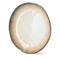 Talerz z kamionki Stone 27 cm wzór 3