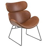 Krzesło Diletti Leather Brown