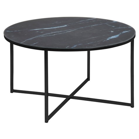 Stolik Falchetto Black Marble 80 cm