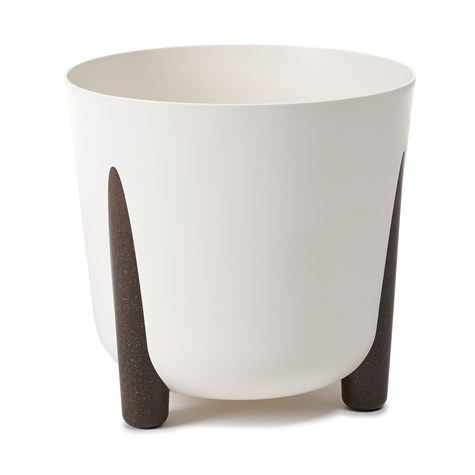 Donica Moss ECO recykling biała 26xh25 cm
