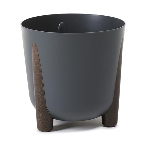 Donica Moss ECO recykling antracytowa 30xh28 cm