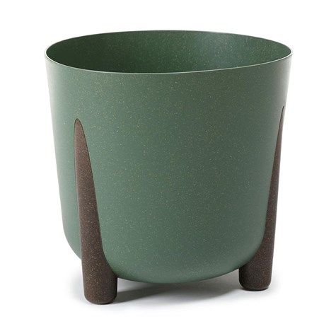 Donica Moss ECO wood zielona 30xh28 cm