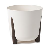 Donica Moss ECO recykling biała 34xh32 cm