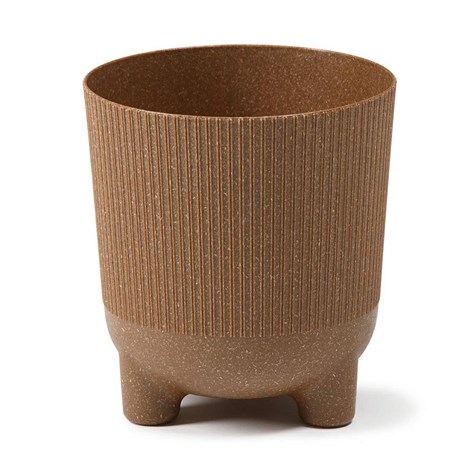 Donica Harmony ECO wood naturalne drewno 16x18 cm
