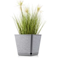 Doniczka Pilea Texelle taupe h24x24 cm