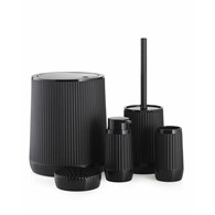 Zestaw łazienkowy 5 el AVENIS czarny