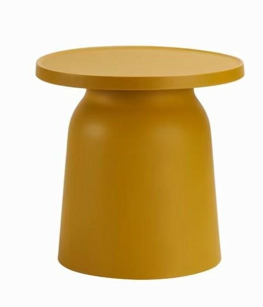 Minimalistyczny stolik OTTO1 żółty