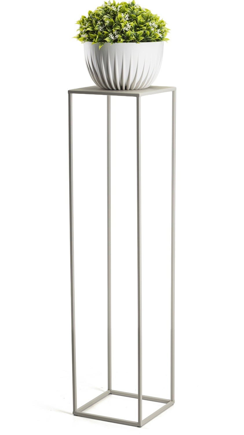 Metalowy stojak na kwiaty 100 cm kaszmir