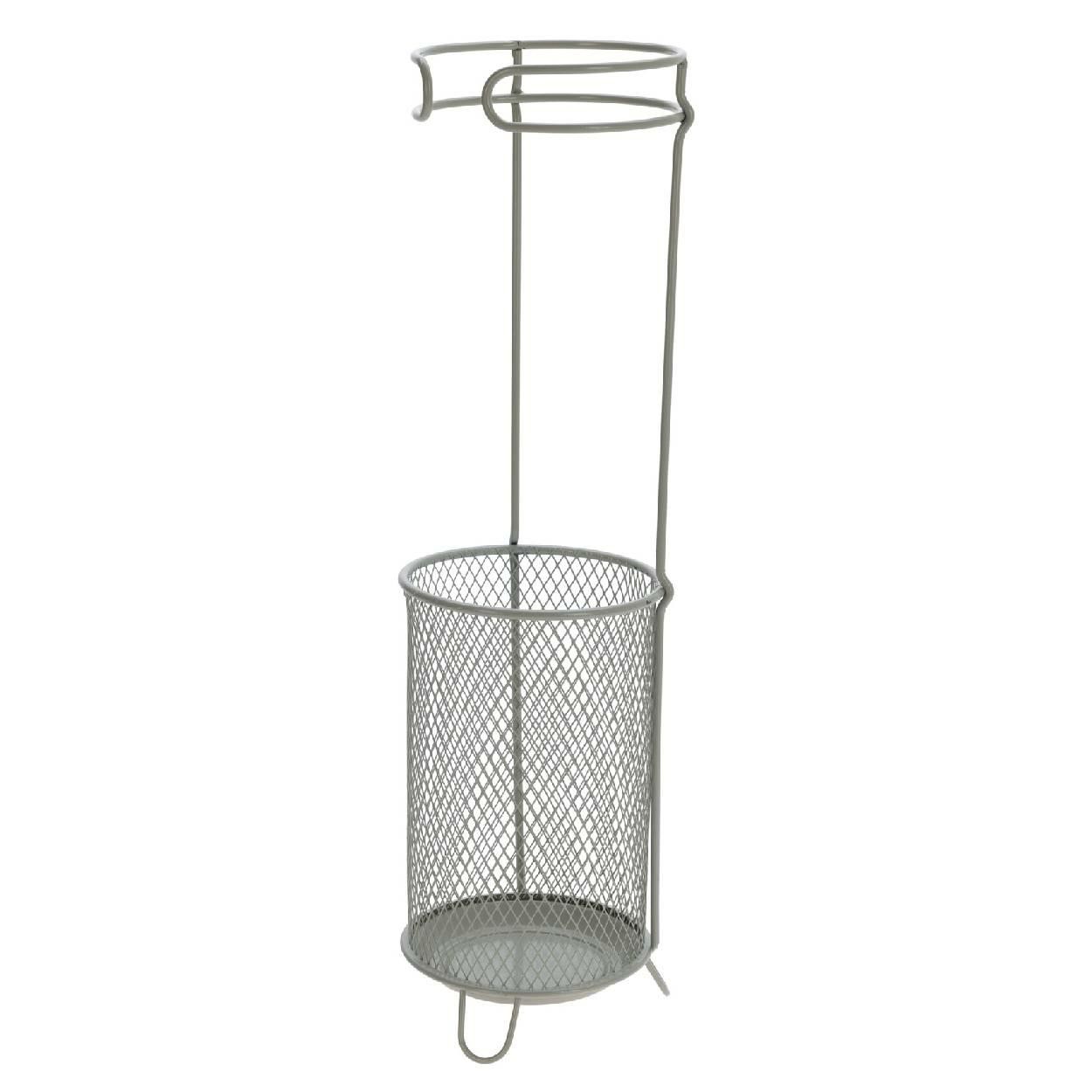 Stojak na parasole metalowy – piaskowy