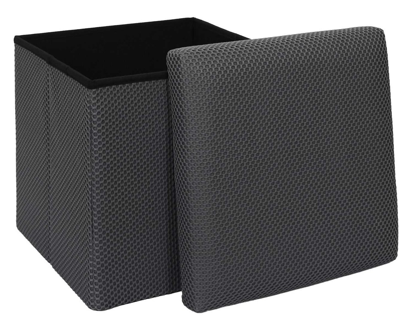 Pufa URBAN BOX do przechowywania szara