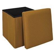 Pufa URBAN BOX do przechowywania miodowa