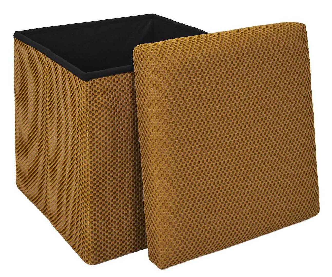 Pufa URBAN BOX do przechowywania miodowa