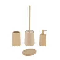 Komplet łazienkowy beżowy Livo 4 el.