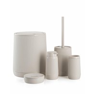 Zestaw łazienkowy 5 el AVENIS beżowy