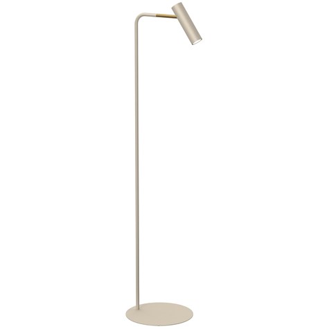 Lampa Podłogowa AXION Beżowy Złoty 1xGU10 159cm