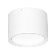 Downlight nowoczesny spot LED biały Wykonany z metalu, stylowy i nowoczesny spotlight sufitowy w kolorze białym z modułem LED 8 cm