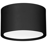 Nowoczesny Downlight LED czarny spot Wykonany z metalu, stylowy i nowoczesny spotlight sufitowy w kolorze czarnym z modułem LED 9 cm