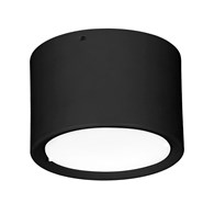 Downlight nowoczesny spot LED czarny Wykonany z metalu, stylowy i nowoczesny spotlight sufitowy w kolorze czarnym z modułem LED 8 cm