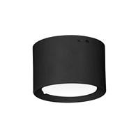 Downlight nowoczesny czarny LED 6 cm Wykonany z metalu, stylowy i nowoczesny spotlight sufitowy w kolorze czarnym z modułem LED