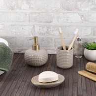 Kubek łazienkowy Nolan ceramiczny beż