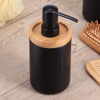 Dozownik na mydło Loudis Black 280 ml