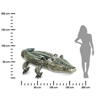 Dmuchany aligator do pływania
