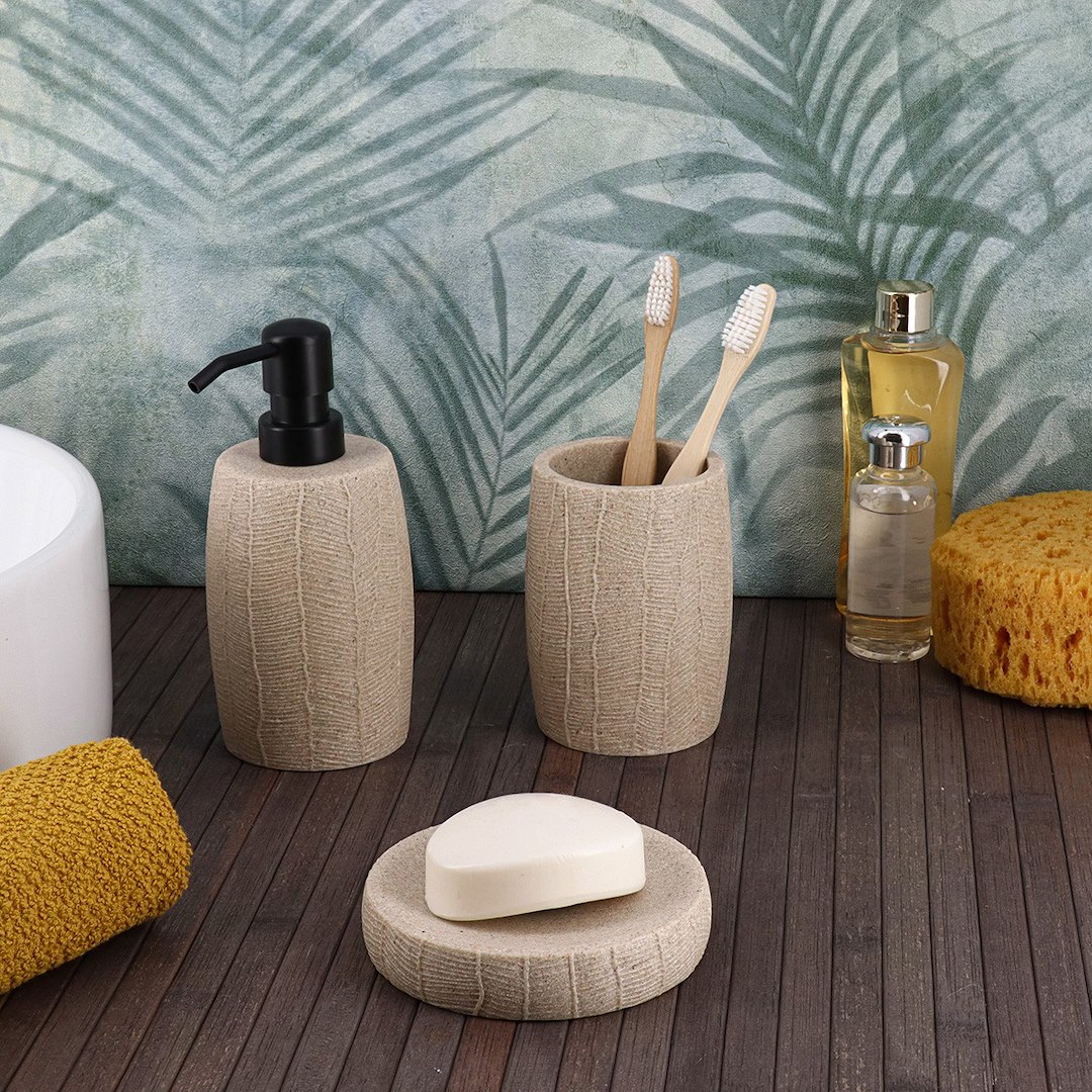 Komplet łazienkowy Binchi styl eko