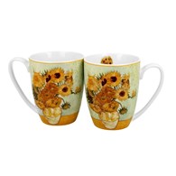 Komplet 2 kubków Van Gogh Sunflowers 350 ml
