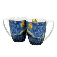 Komplet 2 kubków Van Gogh Starry Night 350 ml